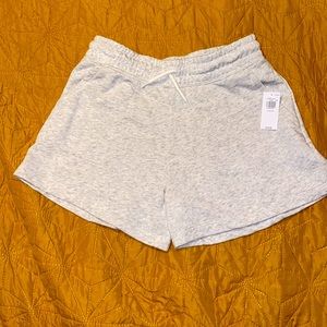 Gray lounge shorts